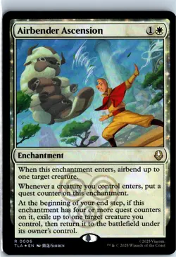 Airbender Ascension (6) - Foil - Avatar: The Last Airbender (TLA) - NM - Image 1
