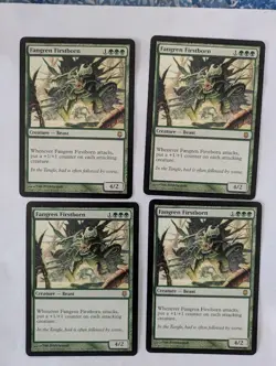 4 Fangren Firstborn Darksteel MTG NM Free shipping with tracking - Image 1