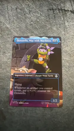 Donatello, Way with Machines (Borderless) Uncommon Teenage Mutant Ninja Turtles - Image 1