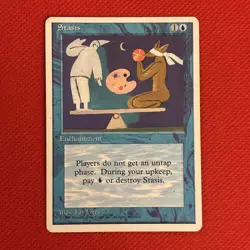 MTG “STASIS” Core Set 4th Edition (4ED) Reg Rare #104 LP/EX ** Ships Free** - Image 1