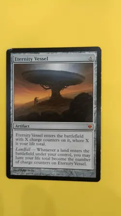 MTG Eternity Vessel 200/249 Zendikar a Litter bit damage - Image 1