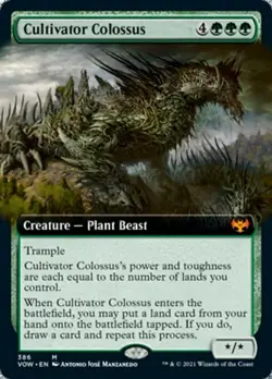 *Extended Art* Cultivator Colossus - Innistrad: Crimson Vow - MTG - Image 1