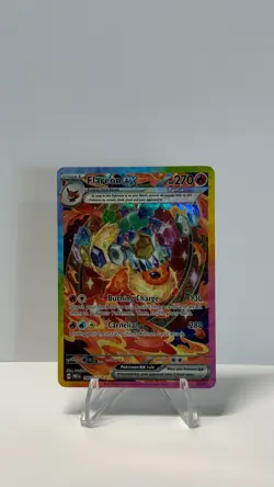 Pokemon TCG Scarlet & Violet Prismatic Evolutions Flareon ex 146/131 - Image 1
