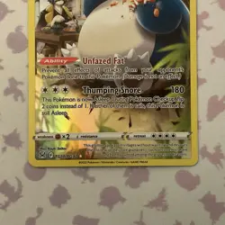 Snorlax TG10/TG30 Illustration Rare Pokemon TCG Lost Origin Trainer Gallery NM - Image 3