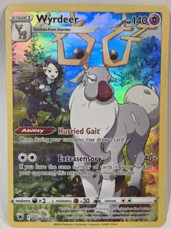 Pokemon Wyrdeer TG06/TG30 Astral Radiance Trainer Gallery Full Art Ultra Rare 💎 - Image 1