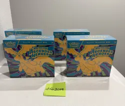 x4 Pokemon TCG - Ascended Heroes ETB Elite Trainer Box — NEW & SEALED See Photos - Image 1