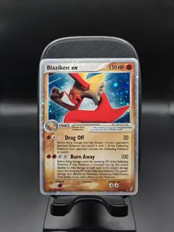2006 Pokemon Blaziken ex 90/100 EX Crystal Guardians Holo Ultra Rare NM - Image 1
