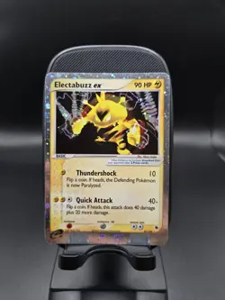 2003 Pokemon Electabuzz ex 97/109 SWIRL Ruby and Sapphire Holo Ultra Rare NM - Image 1