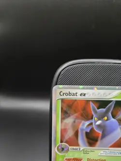 2005 Pokemon Crobat ex 96/107 EX Deoxys Holo Rare NM SWIRL 🌀 - Image 2