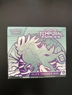 Pokemon Scarlet & Violet Temporal Forces ETB English FACTORY SEALED - Image 1