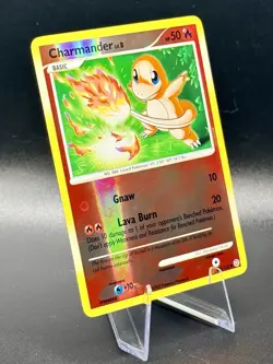 Charmander 82/132 Reverse Holo Pokemon Secret Wonders 2007 Vintage LP/NM - Image 1