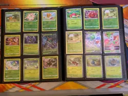 B3 POKEMON BINDER COLLECTION LOT VINTAGE HOLO RARE PROMO MEW FOSSIL ZAPDOS VMAX - Image 3