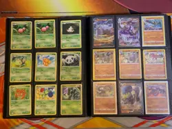 B3 POKEMON BINDER COLLECTION LOT VINTAGE HOLO RARE PROMO MEW FOSSIL ZAPDOS VMAX - Image 4