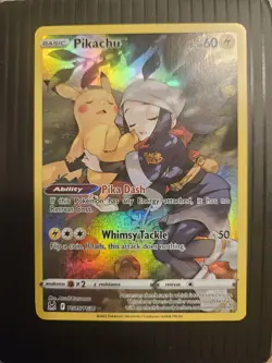 Pokemon - PIKACHU - TG05/TG30 - LOST ORIGIN - Trainer Gallery - Near Mint - Image 1