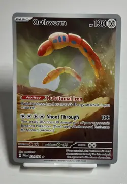 Pokemon TCG Orthworm - SV02: Paldea Evolved 224/193 Illustration Rare - Image 1