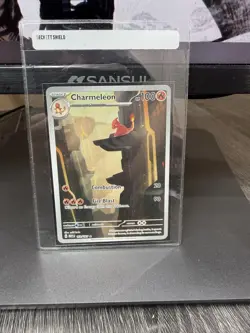 Pokemon TCG Charmeleon 169/165 Scarlet & Violet Illustration Rare NM Pack Fresh - Image 1