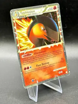 Typhlosion (Prime) 110/123 UR Pokemon HeartGold SoulSilver 2010 Holo LP - Image 1