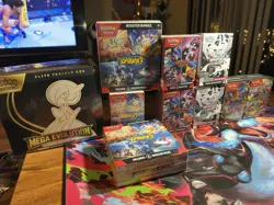 Pokemon Booster Bundle Box, phantasmal, white flare, DR,surging, ME - Image 1