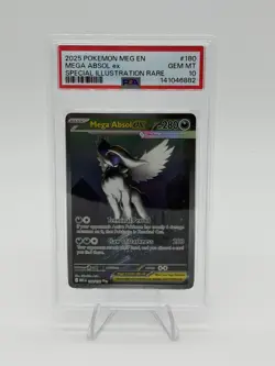 Pokemon TCG Mega Absol Ex #180 Special Illustration Rare PSA 10 Gem Mint 💎 - Image 1