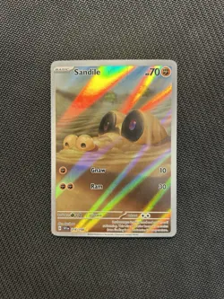 Pokemon TCG Sandile 216/198! NM Condition! See Description! - Image 1