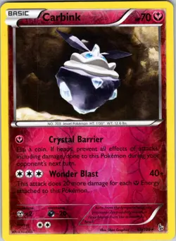 Carbink 68/106 XY - Flashfire Pokemon TCG LP Reverse Holo - Image 1