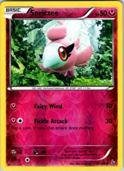 Spritzee 67/106 XY - Flashfire Pokemon TCG NM Reverse Holo - Image 1