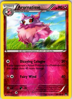 Aromatisse 85/122 XY - BREAKpoint Pokemon NM/LP Reverse Holo - Image 1