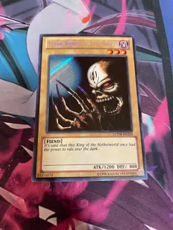 YUGIOH - DARK KING OF THE ABYSS - SECRET RARE - UNLIMITED - NM - LCYW - Image 1