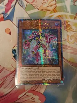 Yugioh Quarter Century Secret Vision HERO Faris - RA01-EN004 - Image 1