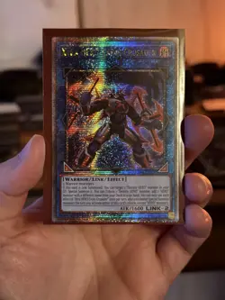 Yu-Gi-Oh! Xtra HERO Cross Crusader Quarter Century Secret Rare RA04-EN076 - Image 1