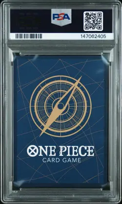 2022 ONE PIECE OP01-ROMANCE DAWN ALTERNATE ART #120 SHANKS PSA 10 - Image 2