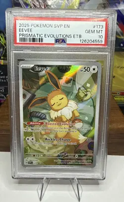 Eevee 173 Sv: Scarlet & Violet Promo Cards Holo PSA 10 - Image 1