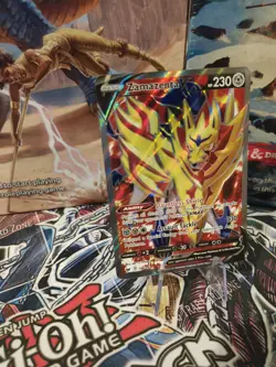 Zamazenta V 196/202 Sword & Shield NM Full Art Ultra Rare Pokemon Card - Image 3