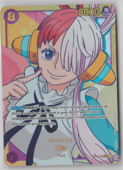 One Piece Card Game - Uta - Secret Rare - OP02-120 - NM - English - Image 1