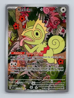 Kecleon 213 2024 Pokemon Surging Sparks Illustration Rare Card NM+ - Image 1