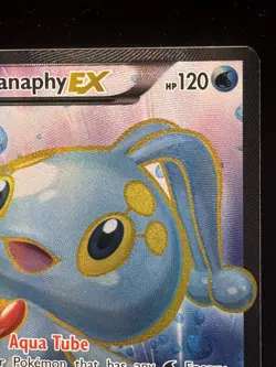 Pokemon TCG Manaphy EX Full Art Holo Ultra Rare Card 116/122 XY Breakpoint - Image 3