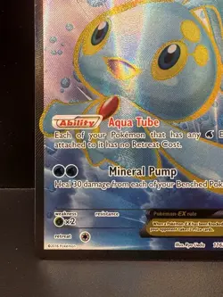 Pokemon TCG Manaphy EX Full Art Holo Ultra Rare Card 116/122 XY Breakpoint - Image 5