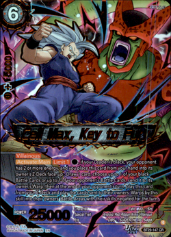Cell Max, Key to Fury BT29-147 SCR Secret Rare NM/M Dragon Ball Super Card - Image 1