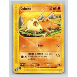 Cubone Expedition 103/165 Pokemon Card - Image 1