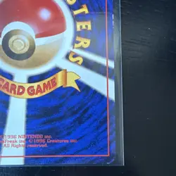 Misty's Tears Japanese 1998 Pokemon Gym LP Banned Artwork Trainer Vintage Card - Image 5