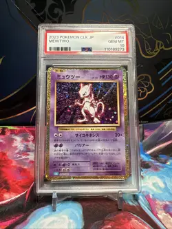 Pokemon Mewtwo Card 014/032 CLK PSA 10 Classic Japanese 2023 UK SELLER - Image 1