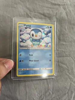 Pokemon Piplup Holo Foil Exclusive Toys R Us Promo Card 32/156 - Image 4