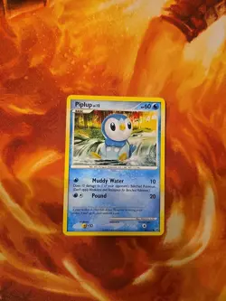 Pokemon TCG Piplup Platinum Common Card 85/127 - Image 1