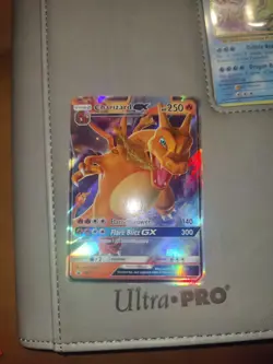 Pokemon TCG Charizard GX SM211 Full Art Holo Promo Card - Image 1
