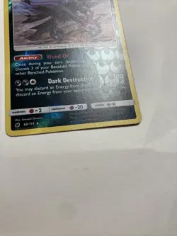 Hydreigon 62/111 Crimson Invasion x2 Reverse Holo & Non Holo Rare Pokemon Card - Image 3