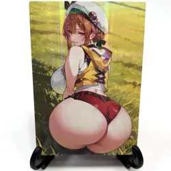 Atelier Reisalin Stout Sexy Anime Waifu Girl Doujin Lewd Goddess Story Art Card - Image 2