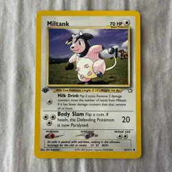 Pokemon Card - Miltank 1st Edition Neo Genesis 41/111 Uncommon - Image 1