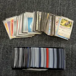 Pokemon TCG Card Lot ETB Box Full Of Mixed Cards Sleeved All Mint - Image 2