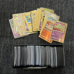 Pokemon TCG Card Lot ETB Box Full Of Mixed Cards Sleeved All Mint - Image 3