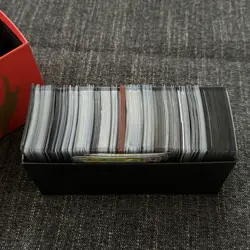 Pokemon TCG Card Lot ETB Box Full Of Mixed Cards Sleeved All Mint - Image 4